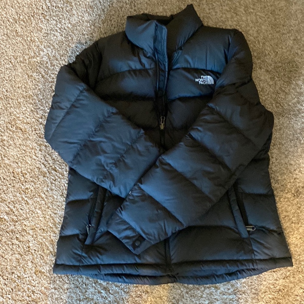 Black North Face winter jacket size large